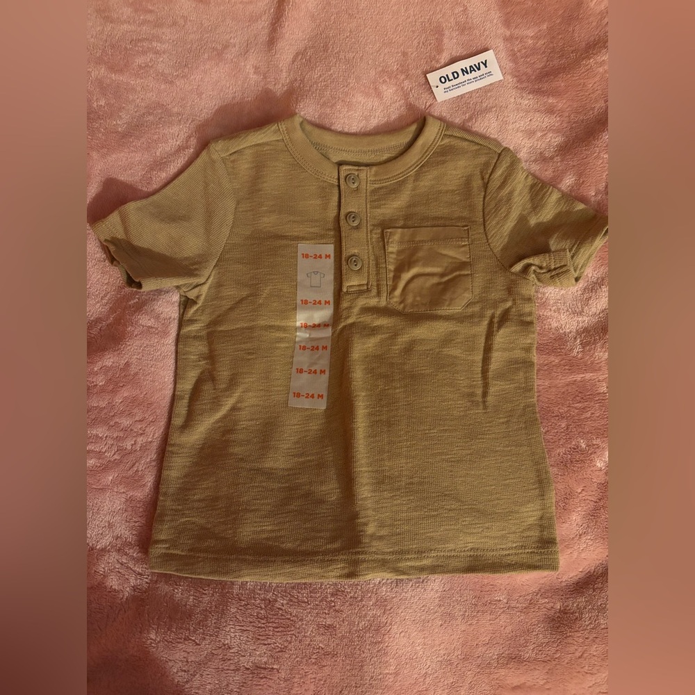 Old Navy Button Up T-Shirt